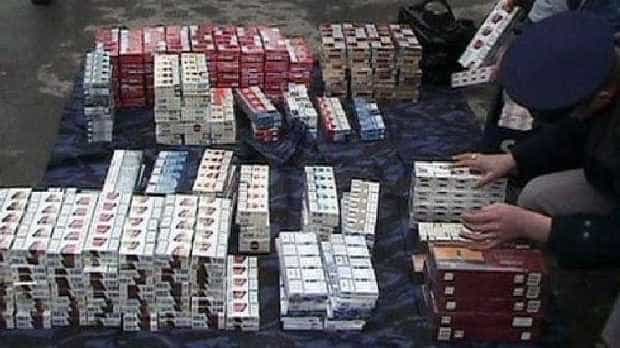 Argeș. 9 persoane arestate pentru contrabandă cu țigări