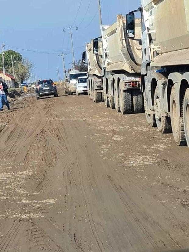 Au început lucrările pe DJ 503 limita județului Dâmbovița – Slobozia – Rociu – Oarja – Catanele