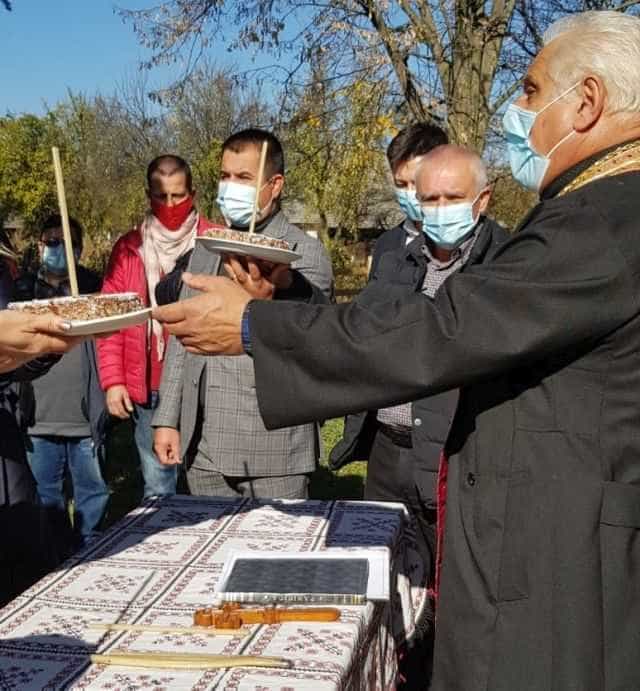 Slujbă de pomenire a familiei Goleștilor la Muzeul Viticulturii și Pomiculturii Golești