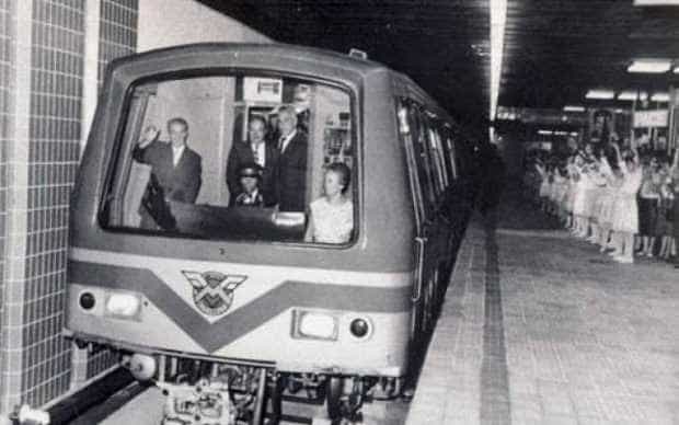 primul tren de metrou din Romania