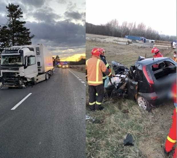 Accident mortal pe DN 7, ce leagă Pitești de Râmnicu Vâlcea