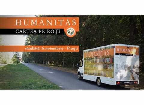 „Cartea pe roți” ajunge din nou la Pitești