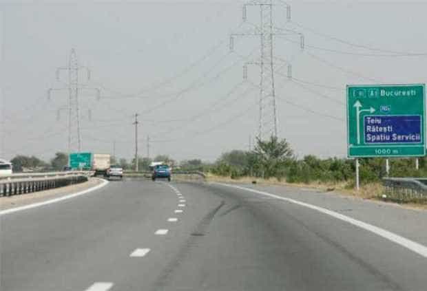 Circulație restricționată pe Autostrada București-Pitești