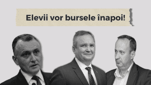 Elevii vor bursele înapoi!