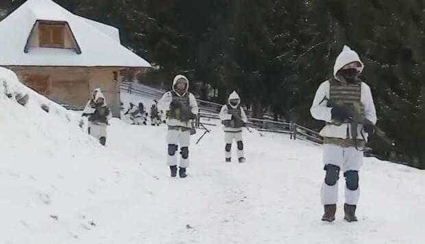 Instruire pe munte pentru Vânătorii din Câmpulung