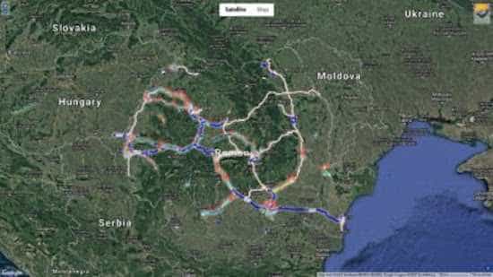 Constructii drumuri în Romania