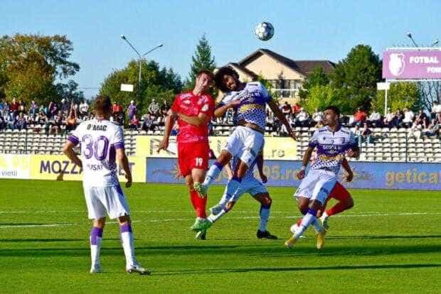Chindia-FC Argeș, partidă încheiată la egalitate, scor 1-1
