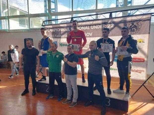 Sportiv legitimat la CS Mioveni, locul 1 la Campionatul Național de Box U22