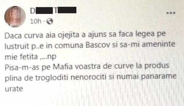 Bascovean urmărit penal pentru agresarea fizică, dar şi pe Facebook, a unor profesoare