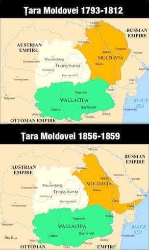 Moldova la 1856