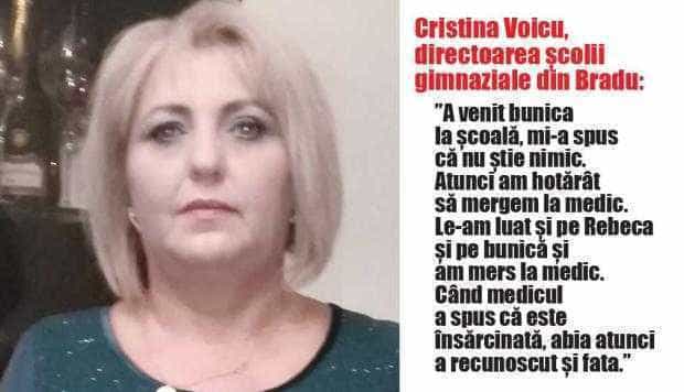 Exclusiv. Povestea elevei din clasa a VII-a care a făcut un copil cu unchiul ei. Directorul şcolii din Bradu a descoperit sarcina minorei: ”Mergea ca o femeie gravidă”