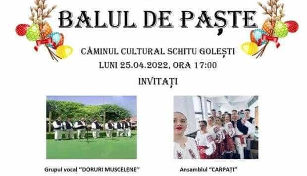 Baluri de Paşte în Muscel