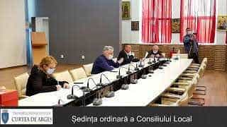 Aleșii locali din Curtea de Argeș se reunesc într-o nouă ședință de Consiliu Local