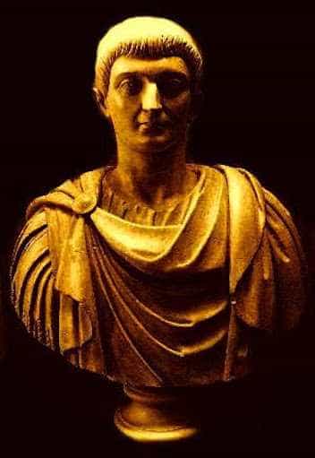 Imparatul bizantin Constantin cel Mare