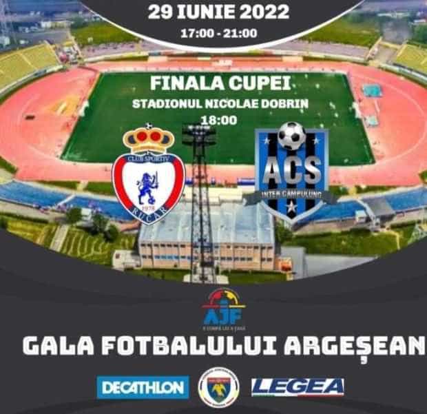 Gala fotbalului argeșean va avea loc pe 29 iunie