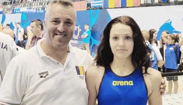 Timpi foarte buni pentru Delia Safcencu la Campionatele Europene de Înot