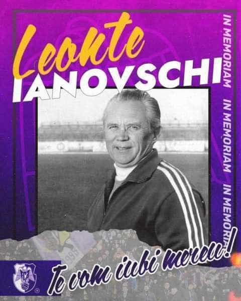 8 ani de la moartea marelui antrenor piteștean Leonte Ianovschi 