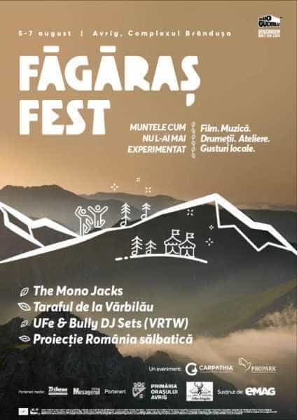 A mai rămas o zi până la Făgăraș Fest, festivalul celor mai înalți dintre Carpații României