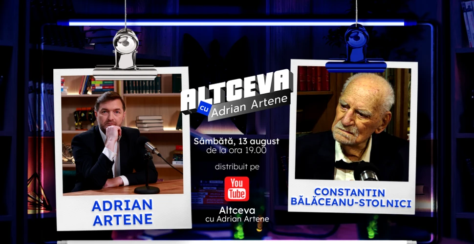 Academicianul Constantin Bălăceanu-Stolnici, invitatul lui Adrian Artene la podcastul ALTCEVA