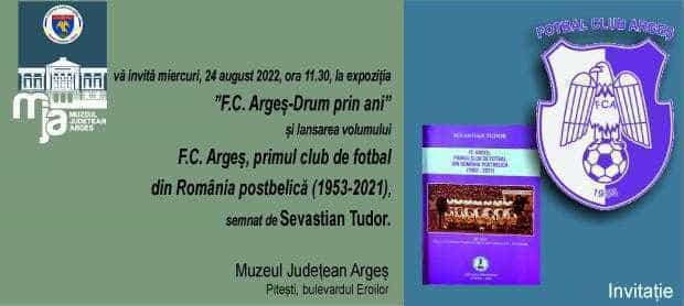 Dublu eveniment cultural, dedicat clubului F.C. Argeș
