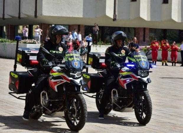 Motociclete SMURD pentru intervenţii rapide în centrele urbane aglomerate