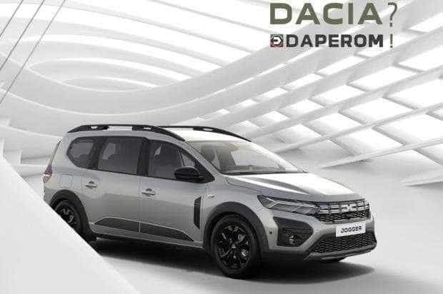 (P) Dacia? Daperom! NOUL JOGGER EXPRESSION ECO-G 100 (5 locuri) – de la 14.950€ sau 4€/zi prin Programul RABLA și Dacia Avantaj