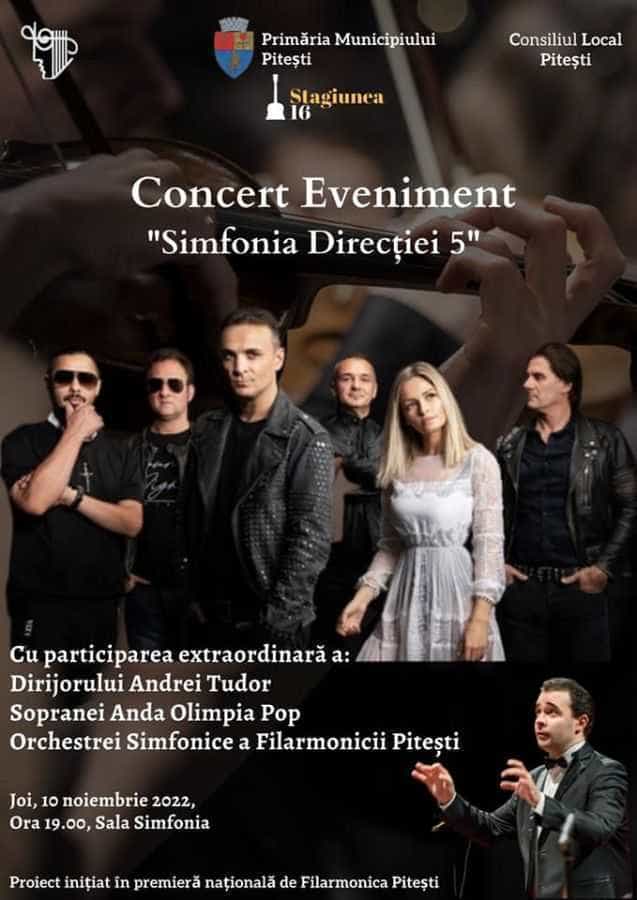 Se pun în vânzare biletele pentru concertul rock-simfonic al trupei „Direcția 5”