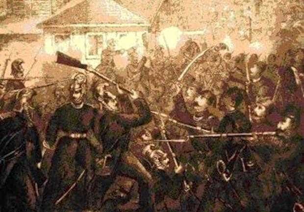  13 Septembrie 1848: Trupele otomane intră în Bucureşti. Bătălia din Dealul Spirii. Ziua Pompierilor