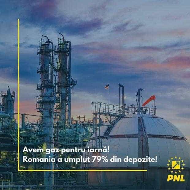 PNL Argeș: “Avem gaze pentru iarnă” 