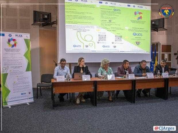 A avut loc lansarea proiectului ”Promovare și sprijin în scopul creșterii spiritului civic la nivelul județului Argeș”