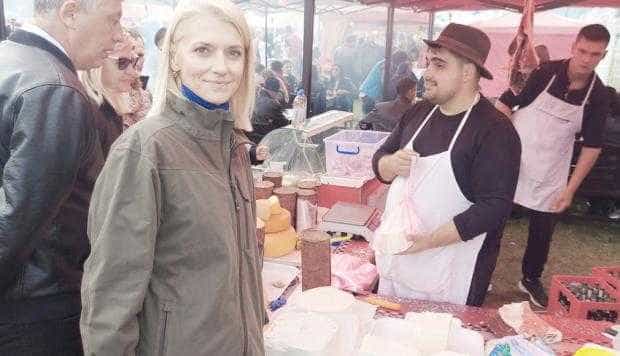 Alina Gorghiu a fost la Rucăr, la „Expopastoralis”