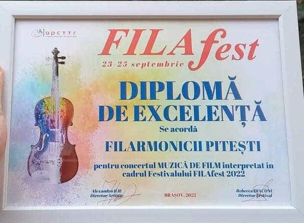 Filarmonica Pitești a deschis prima ediție a FILAfest