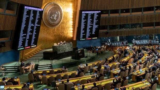 ONU a decis: anexarea teritoriile de către Rusia este ilegală