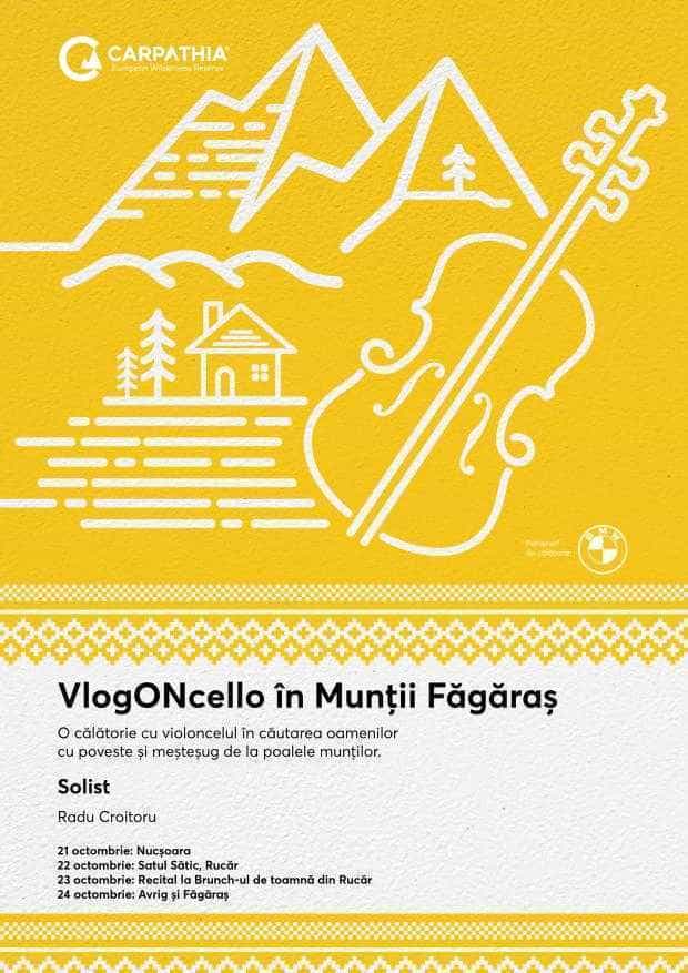 Fundația Conservation Carpathia duce muzica de violoncel în Munții Făgăraș