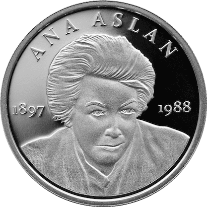 125 de ani de la nașterea Anei Aslan. Monedă din argint￼ lansată de BNR în circuitul numismatic￼