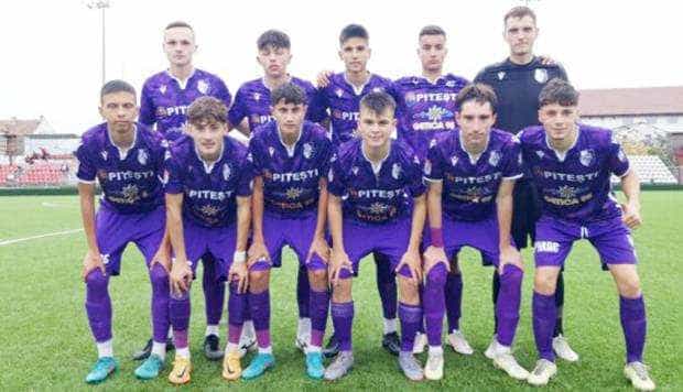 Parcurs sub aşteptări pentru FC Argeş în Liga de Tineret şi Liga Elitelor U17