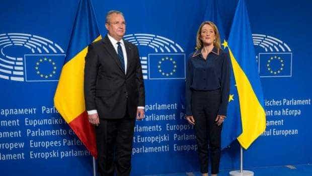 Preşedinta Parlamentului European: „ Nu mai trebuie pierdut timpul. Locul României este în Schengen”