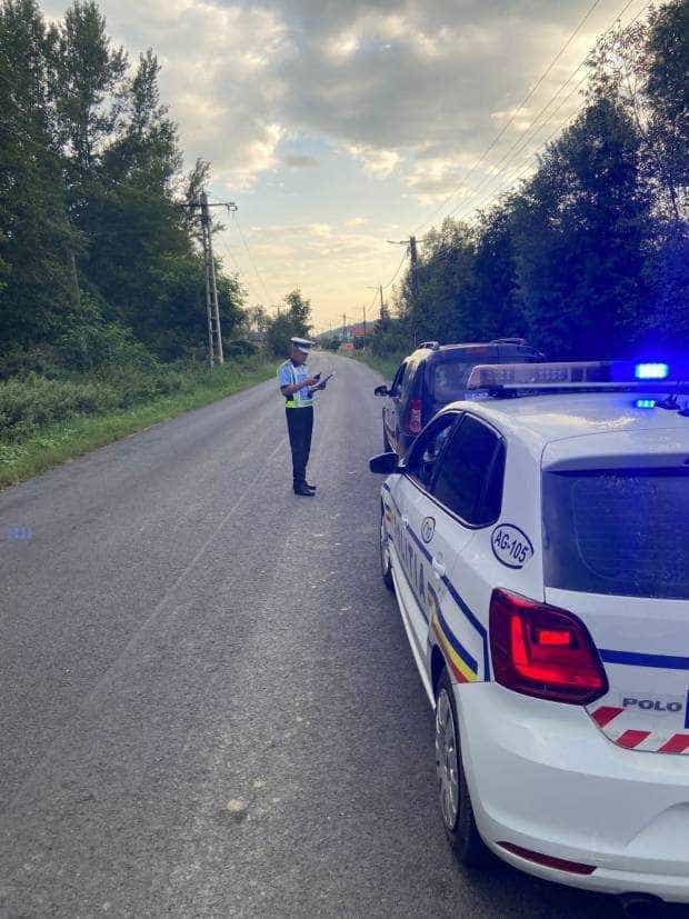 Argeș. Ce amendă a primit un șofer care circula cu mijloace de avertizare sonoră
