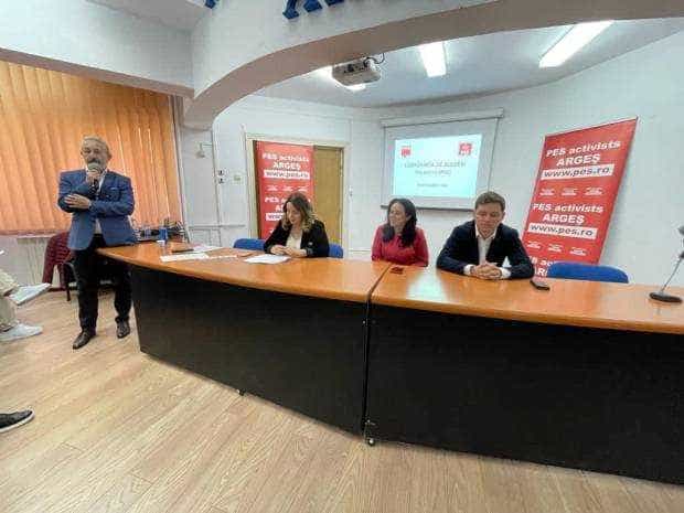 Viorel Enache a fost reales președinte coordonator al PES Activists Argeș 