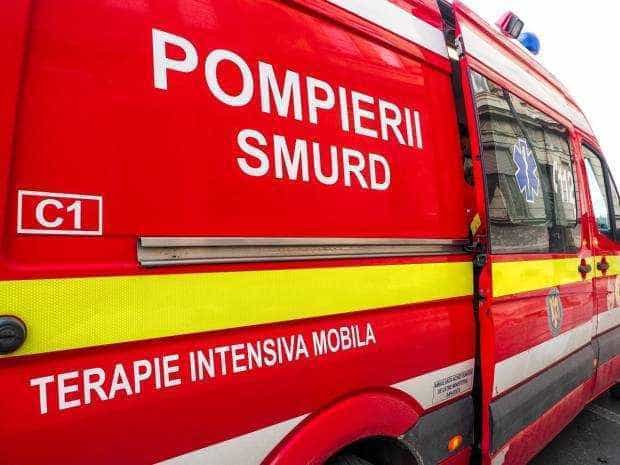 Accident cu două victime la Dobrești. Un tânăr de 19 ani, în stare gravă