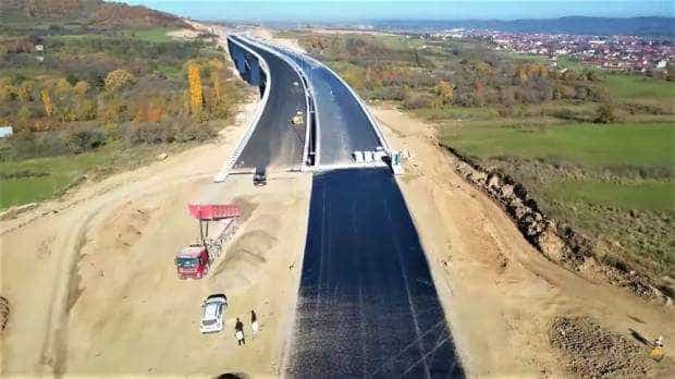 Inaugurarea primei secţiuni din Autostrada A1 Sibiu-Piteşti, pe 15 decembrie