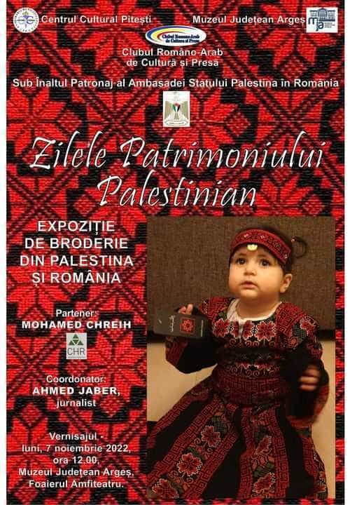 Prima expoziție de broderie din Palestina și România, în Pitești