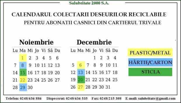 Pitești: Se colectează deșeurile din hârtie/carton din cartierul Trivale