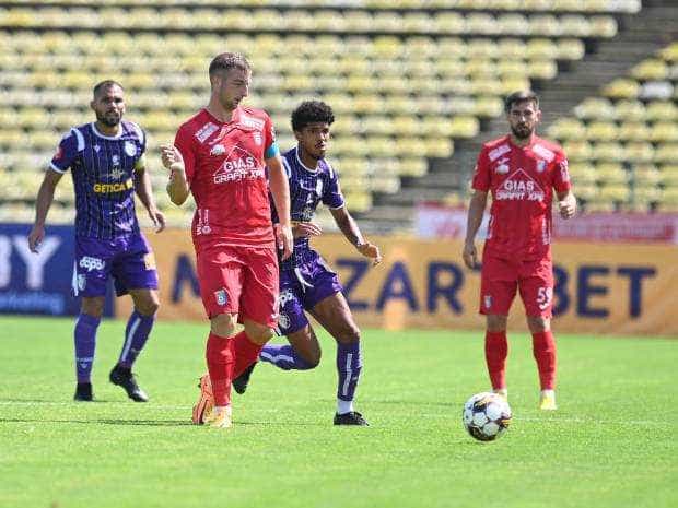 Chindia Târgoviște și FC Argeș au remizat, scor 1-1, în Cupa României
