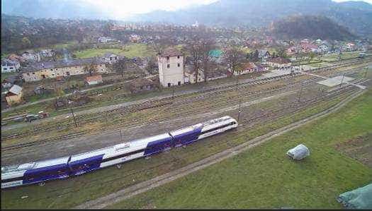 Primul tren ucrainean a trecut granița cu România, după 16 ani