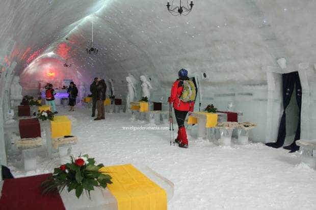 Au început lucrările la hotelul de gheață de la Bâlea Lac