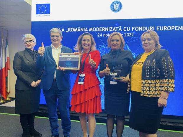 Câmpulung, singurul oraș din țară care a câștigat premiu la Gala “România modernizată cu fonduri europene”