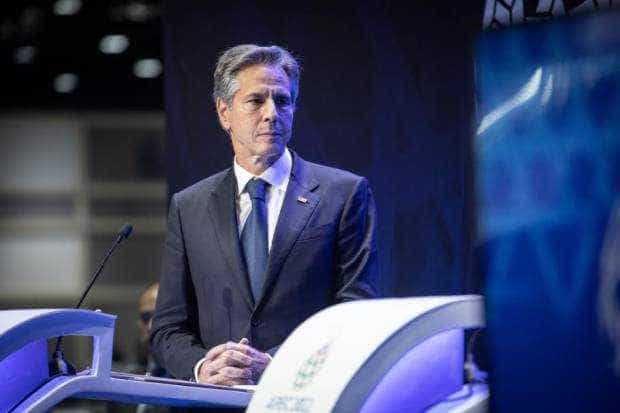 Secretarul de stat american Antony Blinken vine la Bucureşti pentru summitul miniştrilor de Externe ai NATO