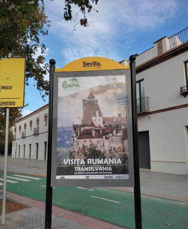 România, promovată pe străzile din Sevilla, Spania