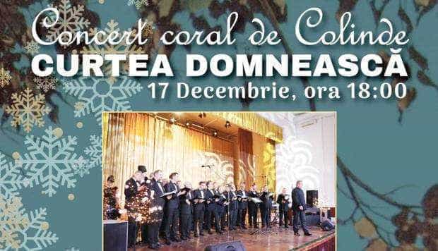 Festival de colinde „Curtea Domnească” în oraşul regal